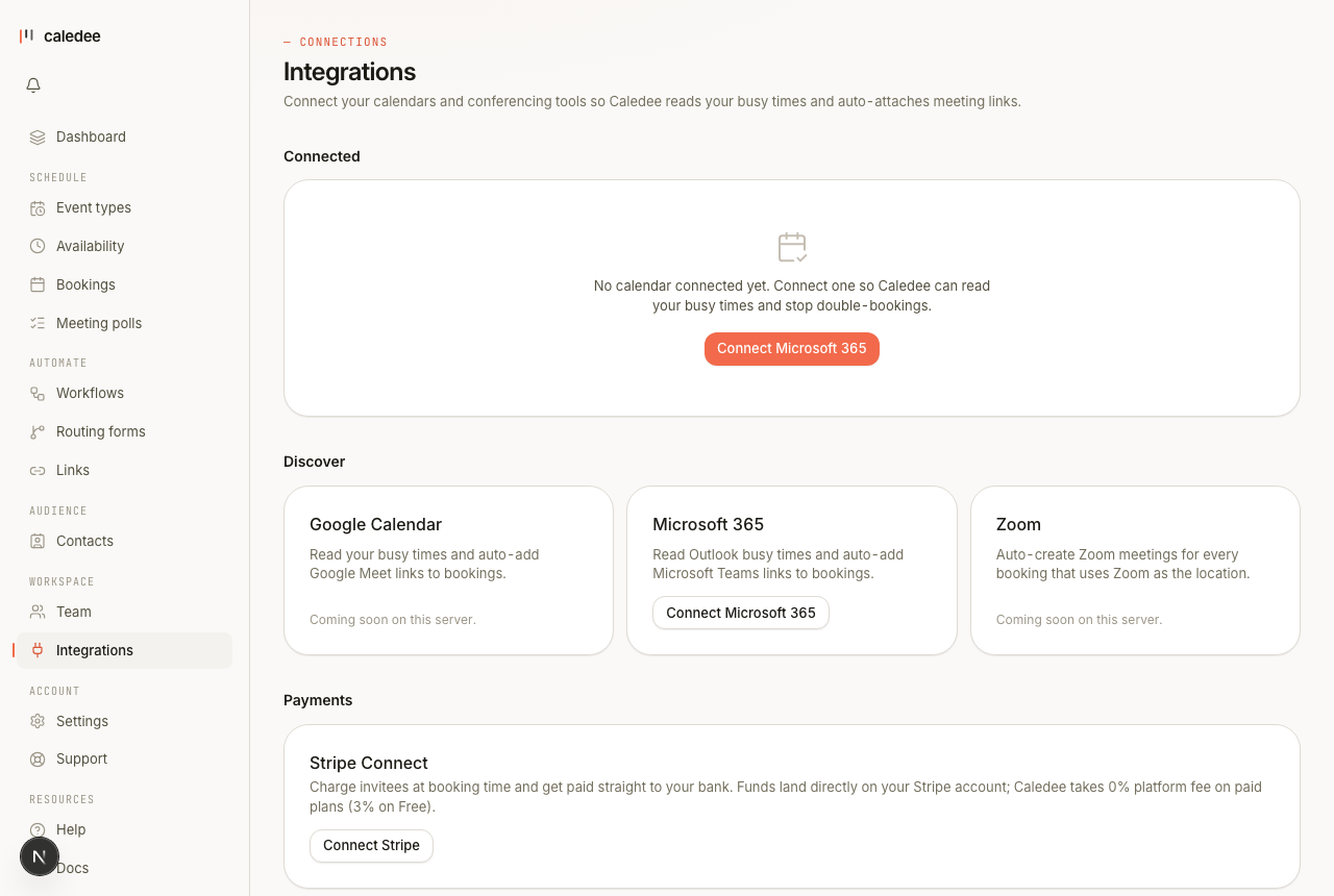 Integrations overview